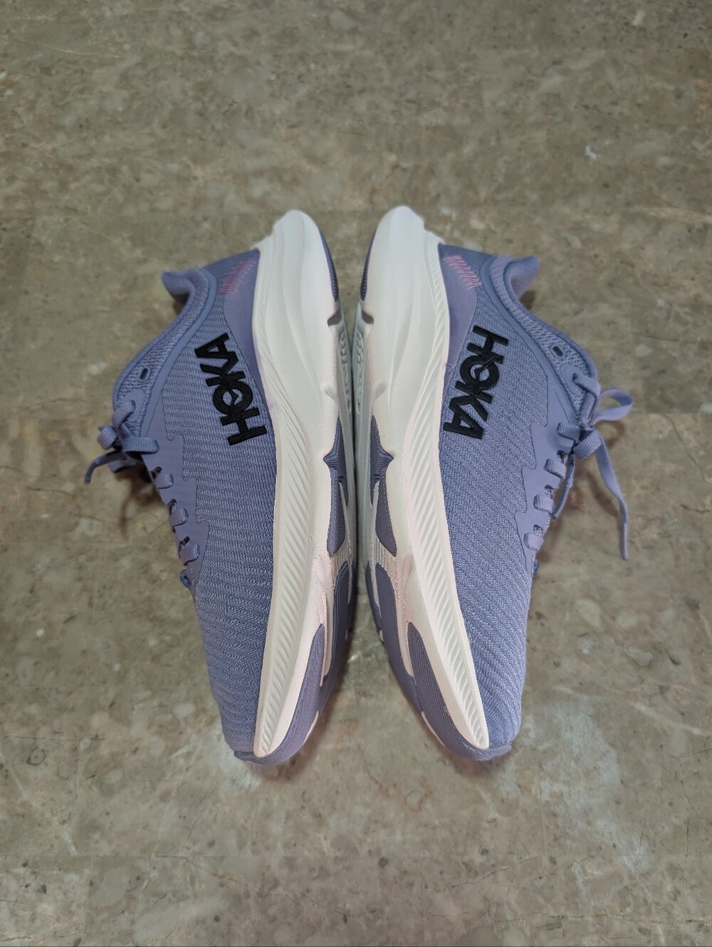 Hoka One Solimar White -Wild Indigo Running Cushioned Shoes Women's Size 7.5B - Picture 11 of 13